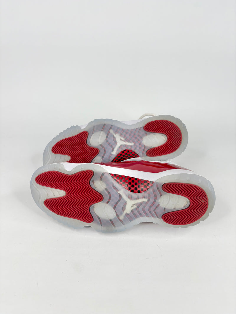 Jordan 11 Retro Varsity Red & White High-Top Sneakers - EU43