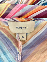 Kachel Maxi Striped Dress - AU16