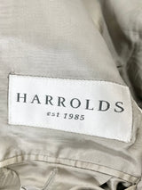 Harrolds Navy Blue Wool Blazer - 50R