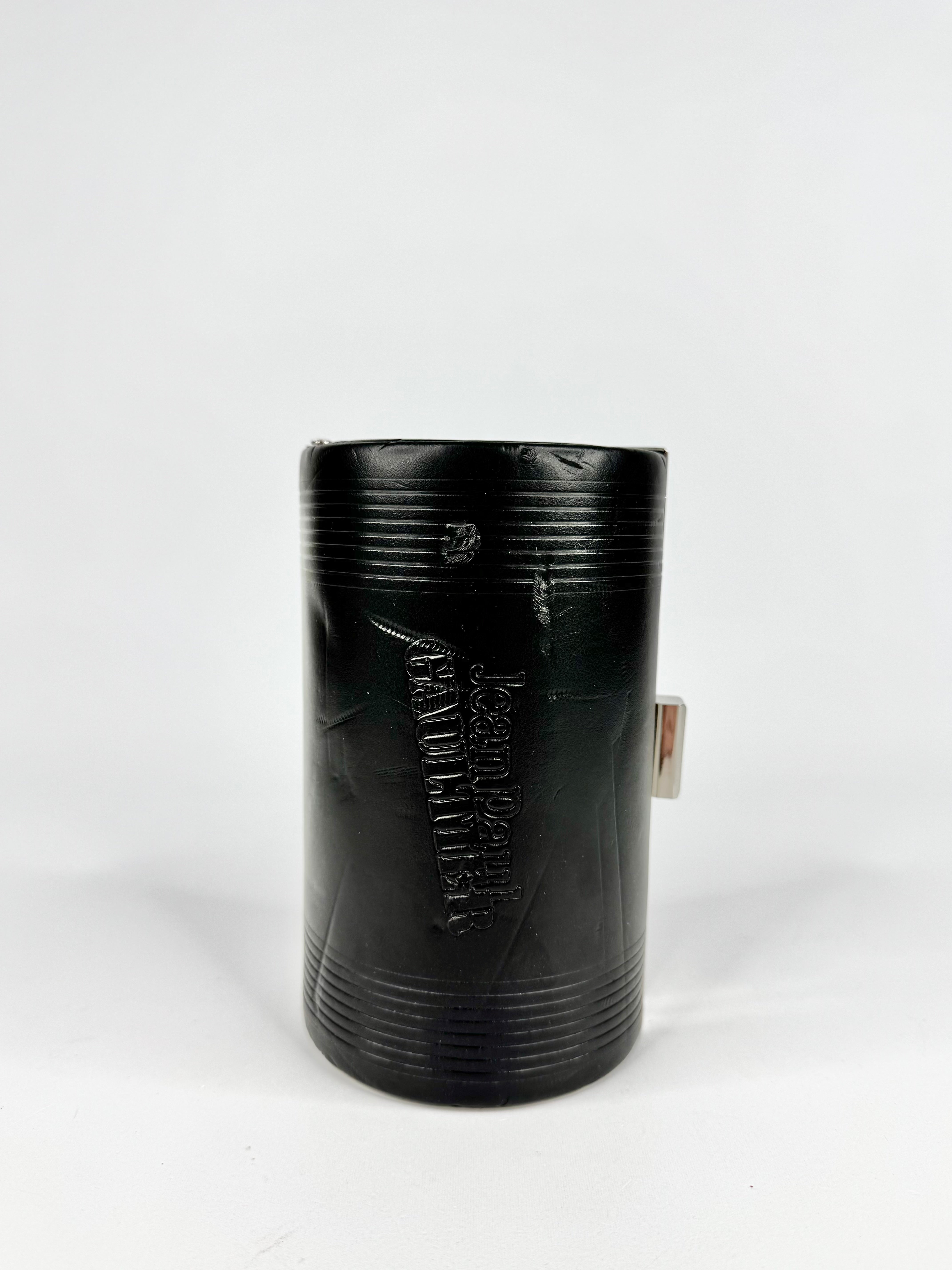 Vintage 90s Jean Paul Gaultier Cylindrical Clutch