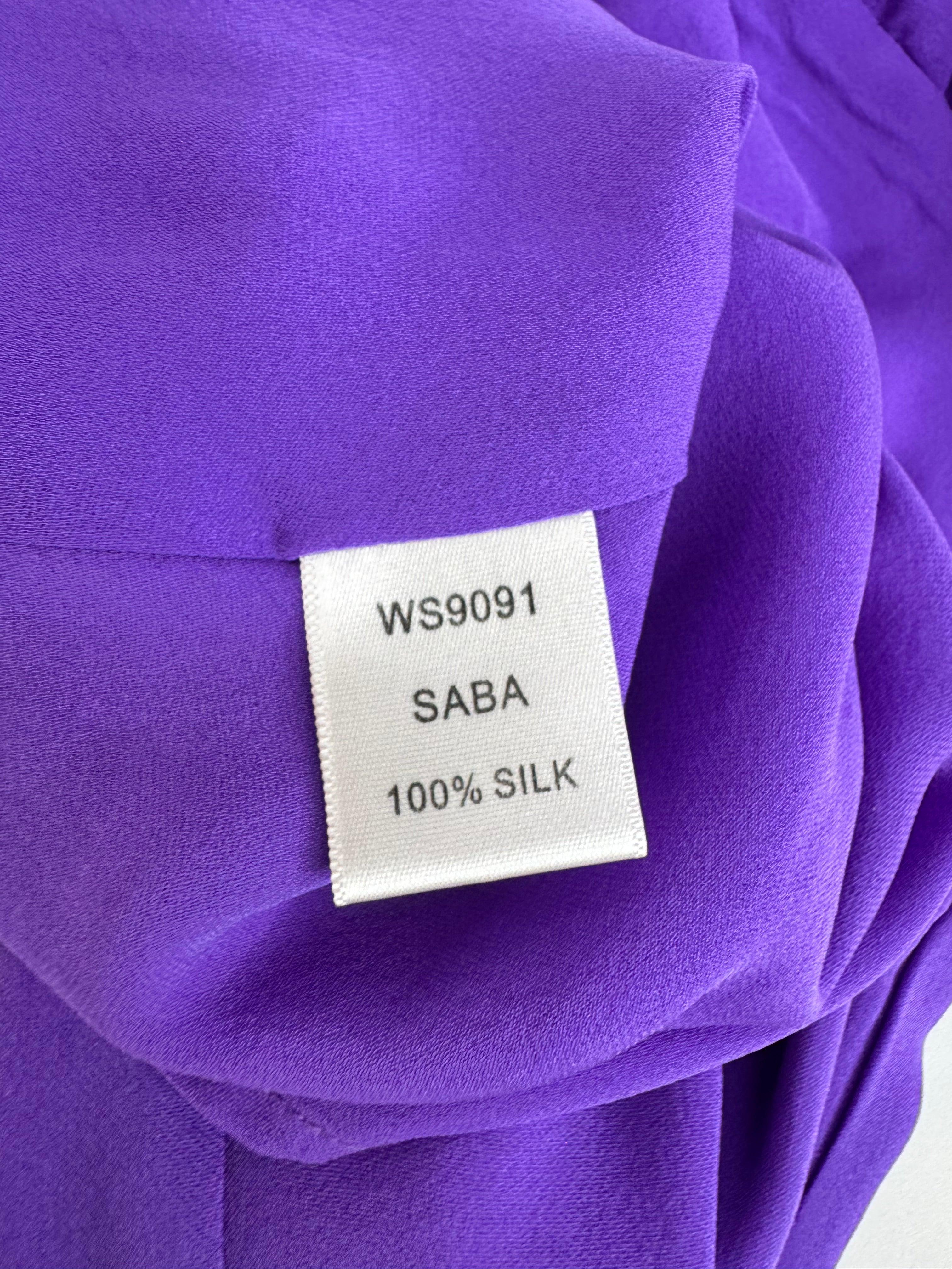 Saba Violet Babydoll Dress - AU6