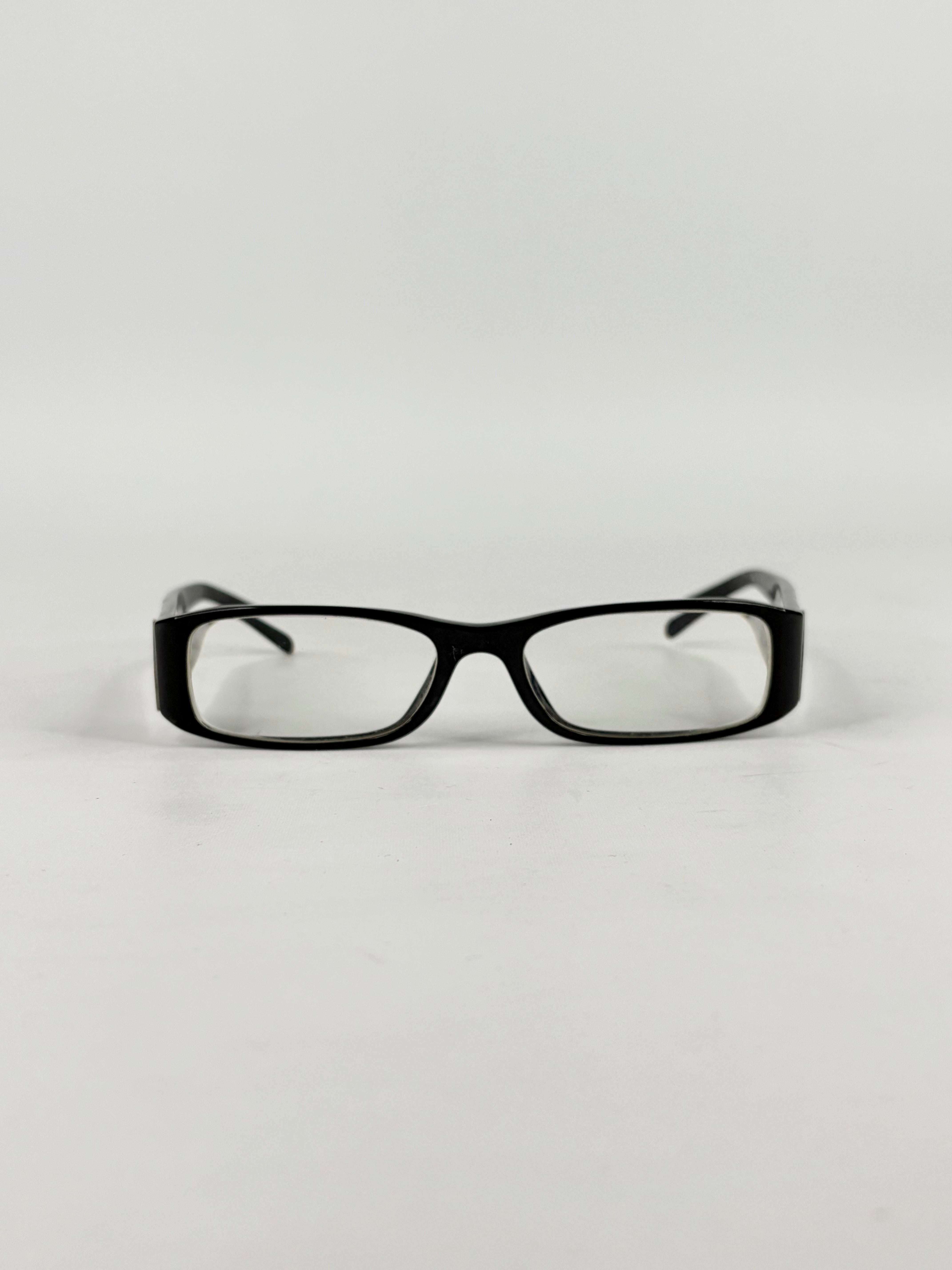 Burberry Black Rectangular Frame Glasses
