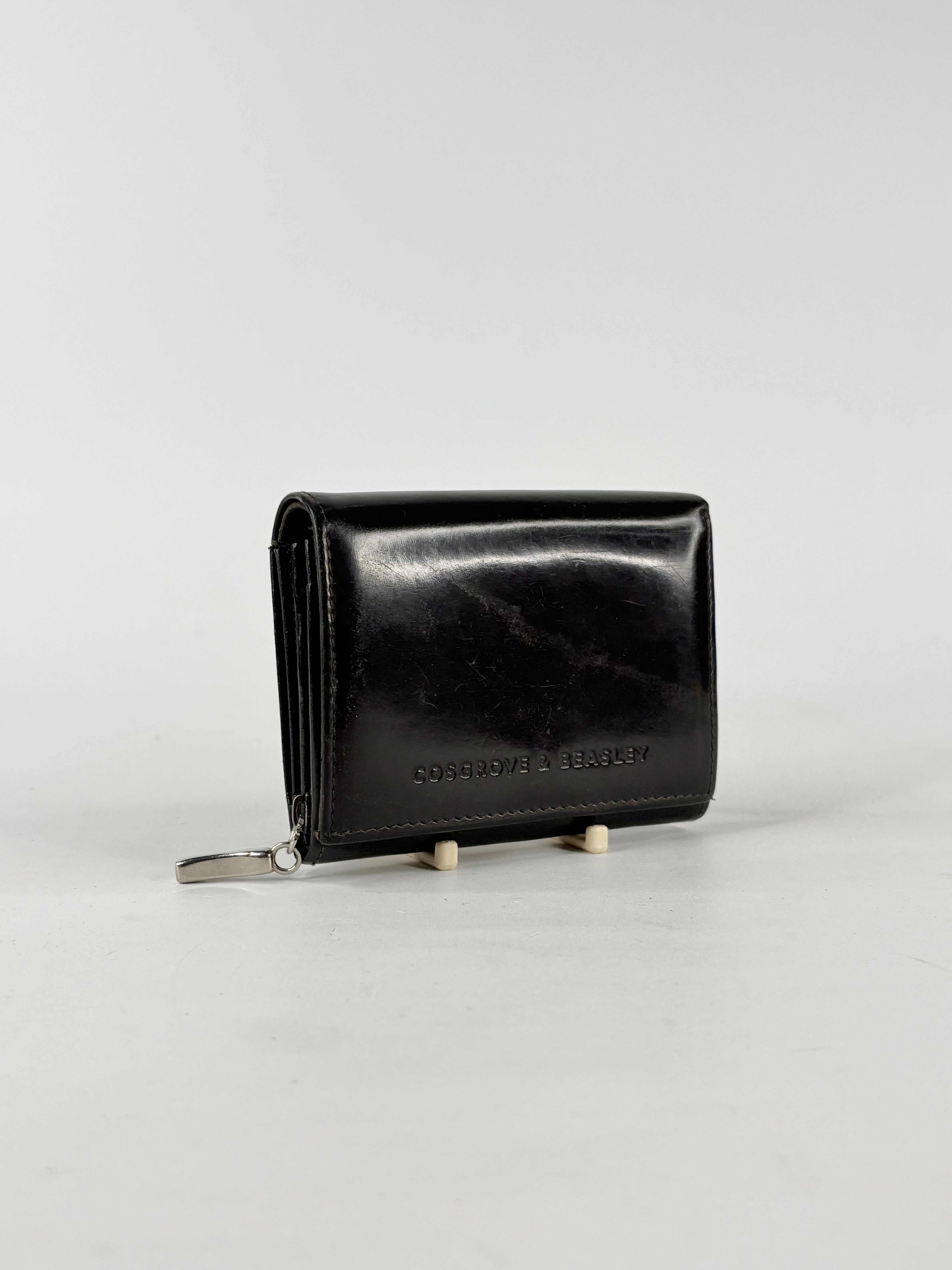 Cosgrove & Beasley Dark Brown Leather Coin Purse