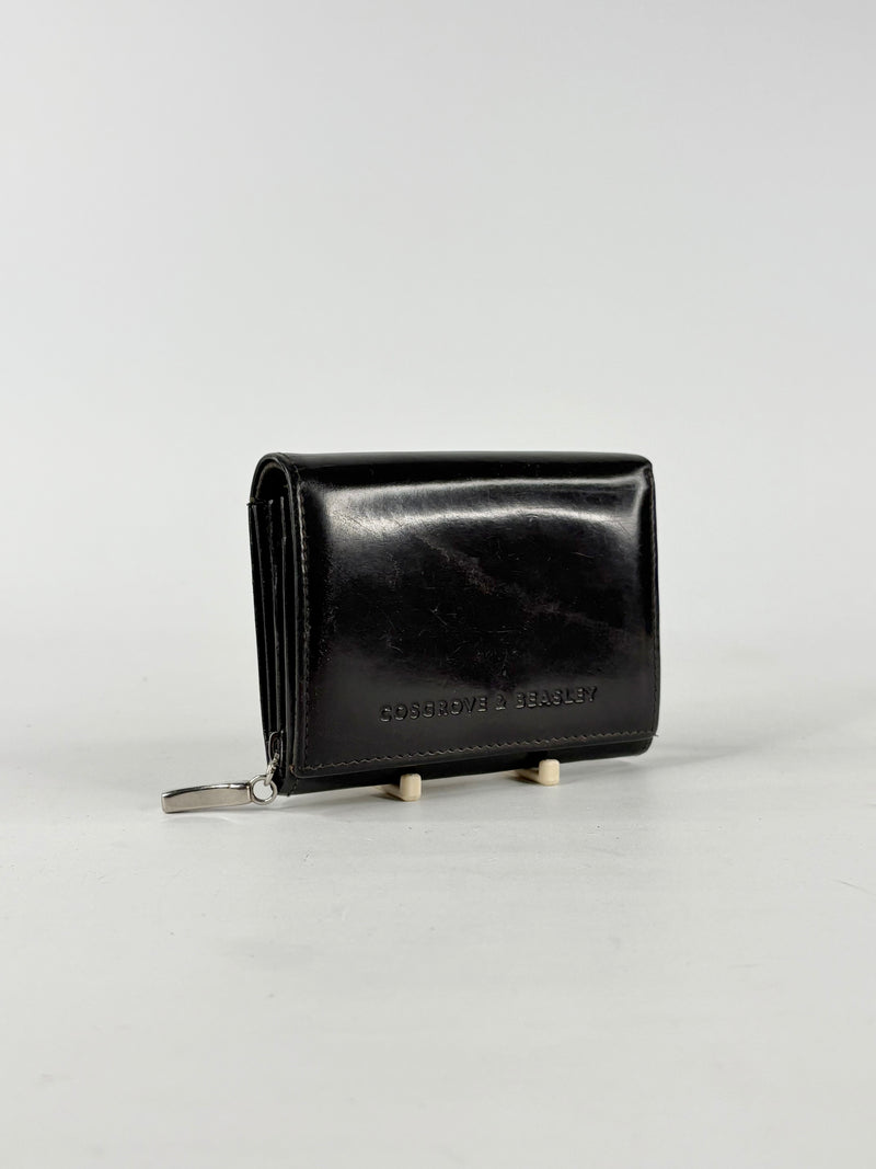Cosgrove & Beasley Dark Brown Leather Coin Purse