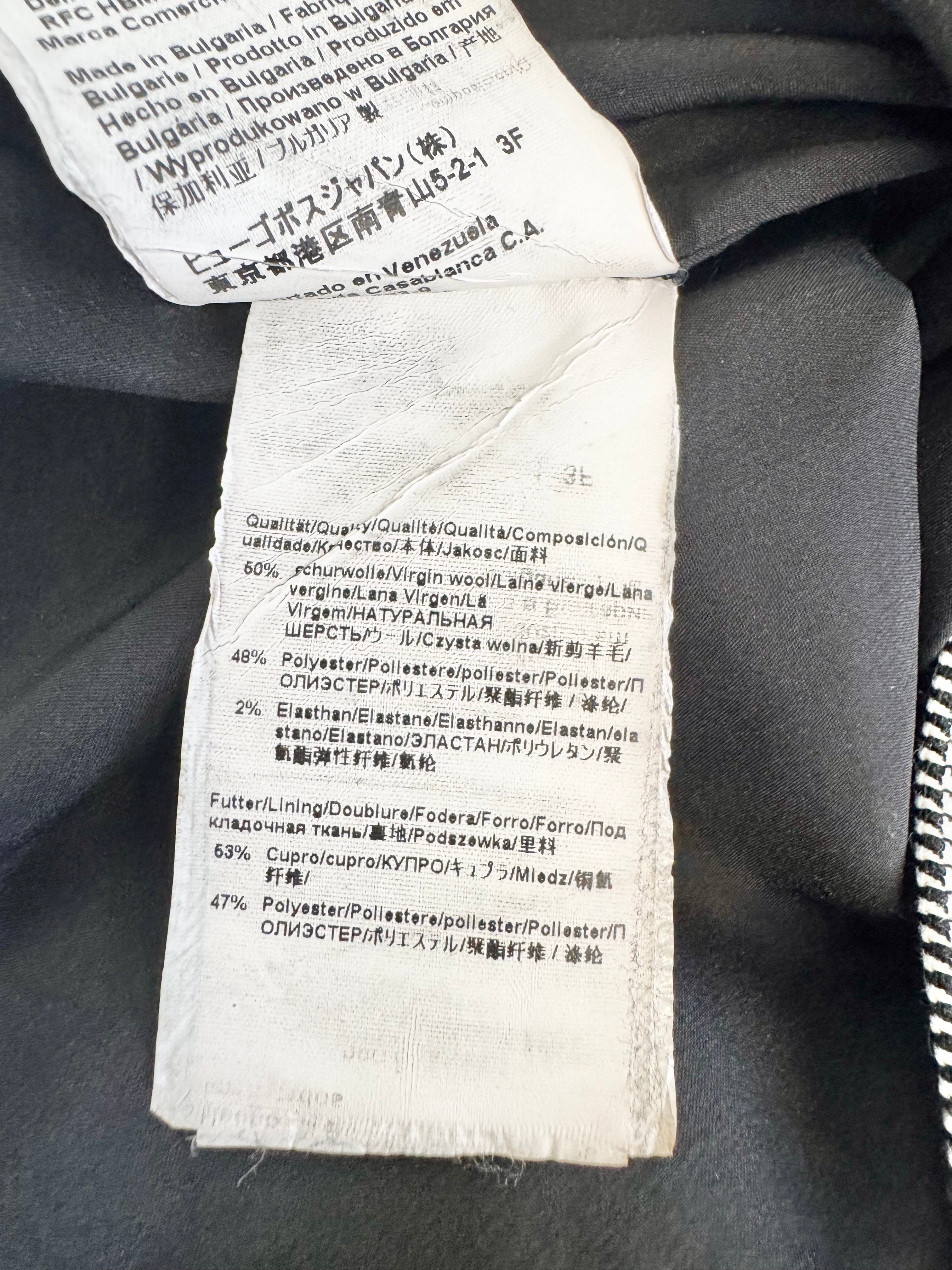 Hugo Boss Black & White Pencil Skirt - AU8