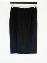 Elie Tahari 'Harla' Black Midi Skirt - AU10