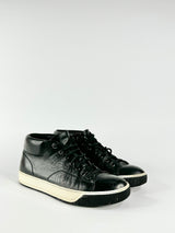 Lanvin Black Leather Sneakers - 6