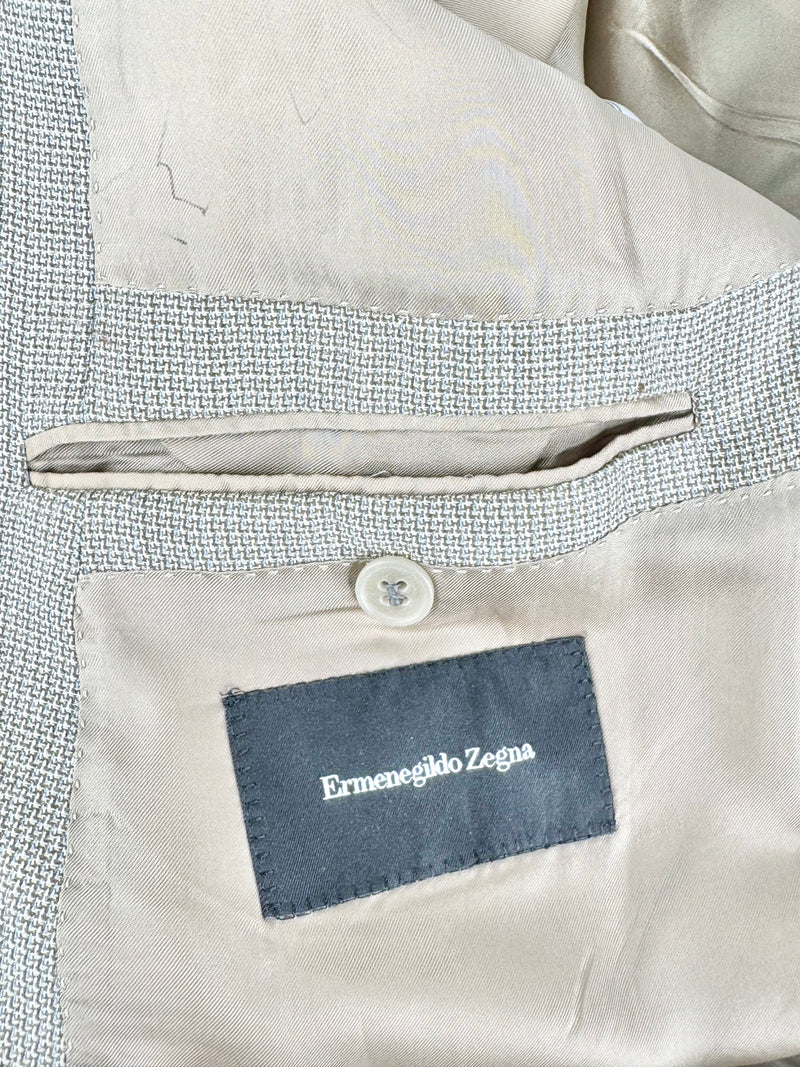 Emenegildo Zegna Woven Wool Blend Blazer - 54R