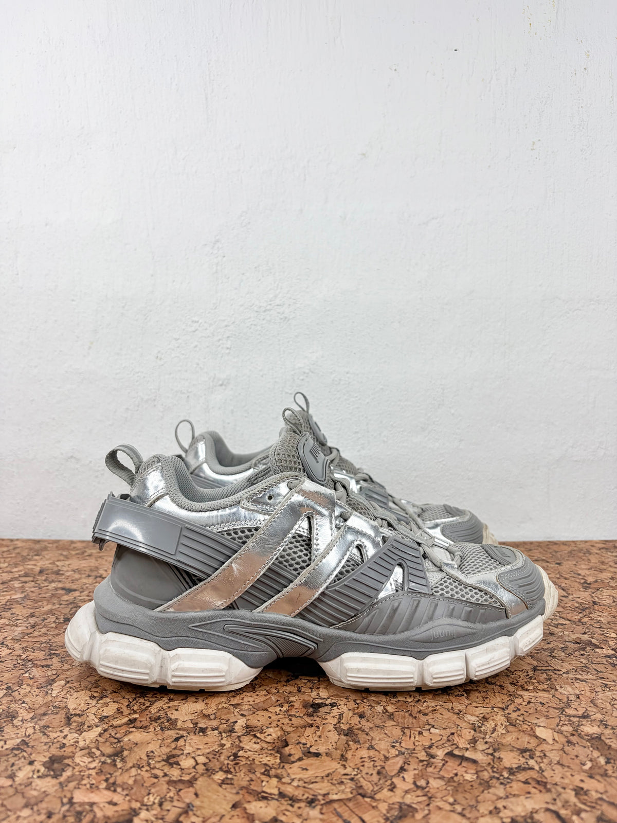 Juun. J 2019 Silver Strap Technical Sneakers - EU41