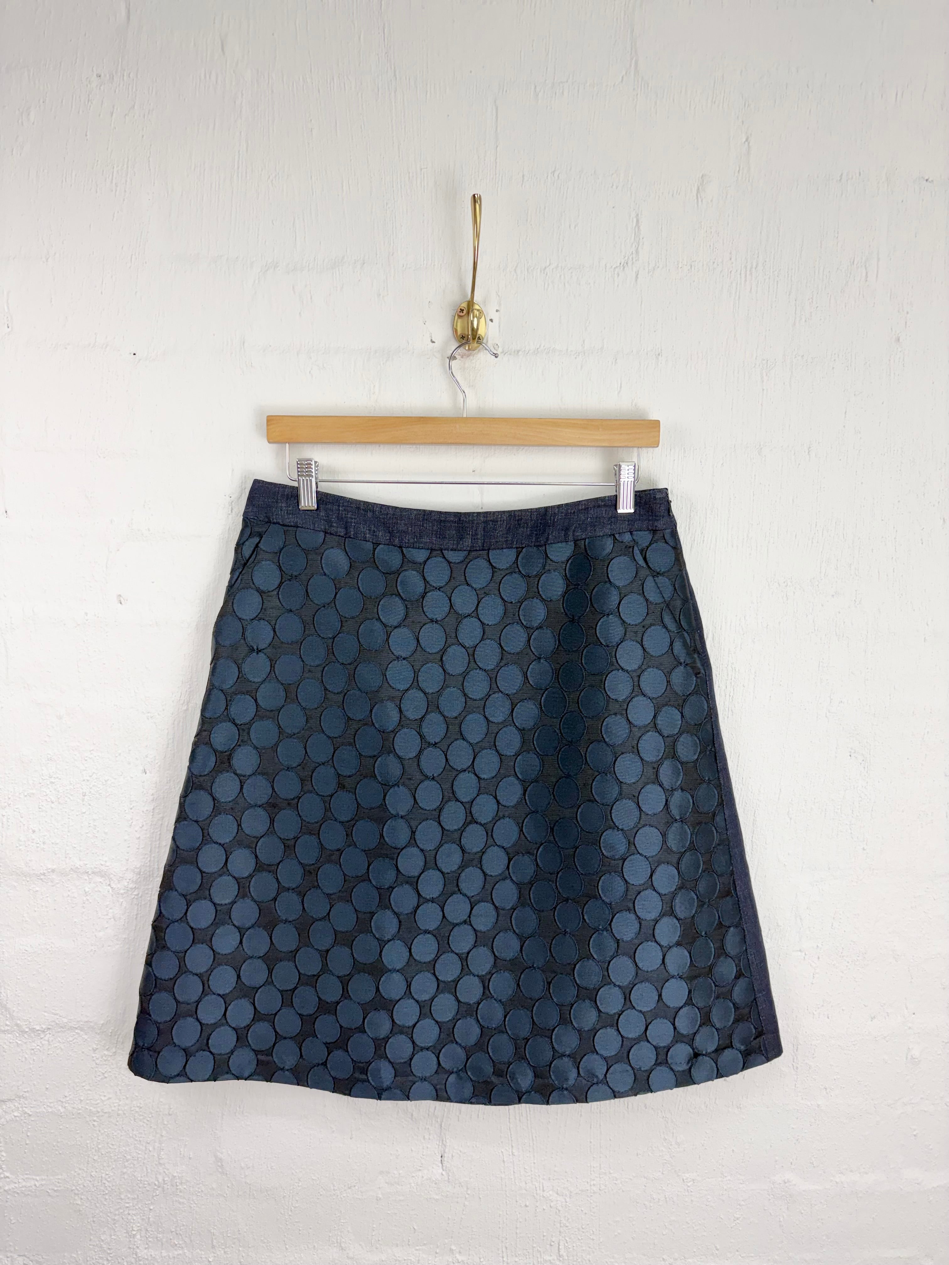 MaxMara Weekend Spot Denim Skirt - AU12