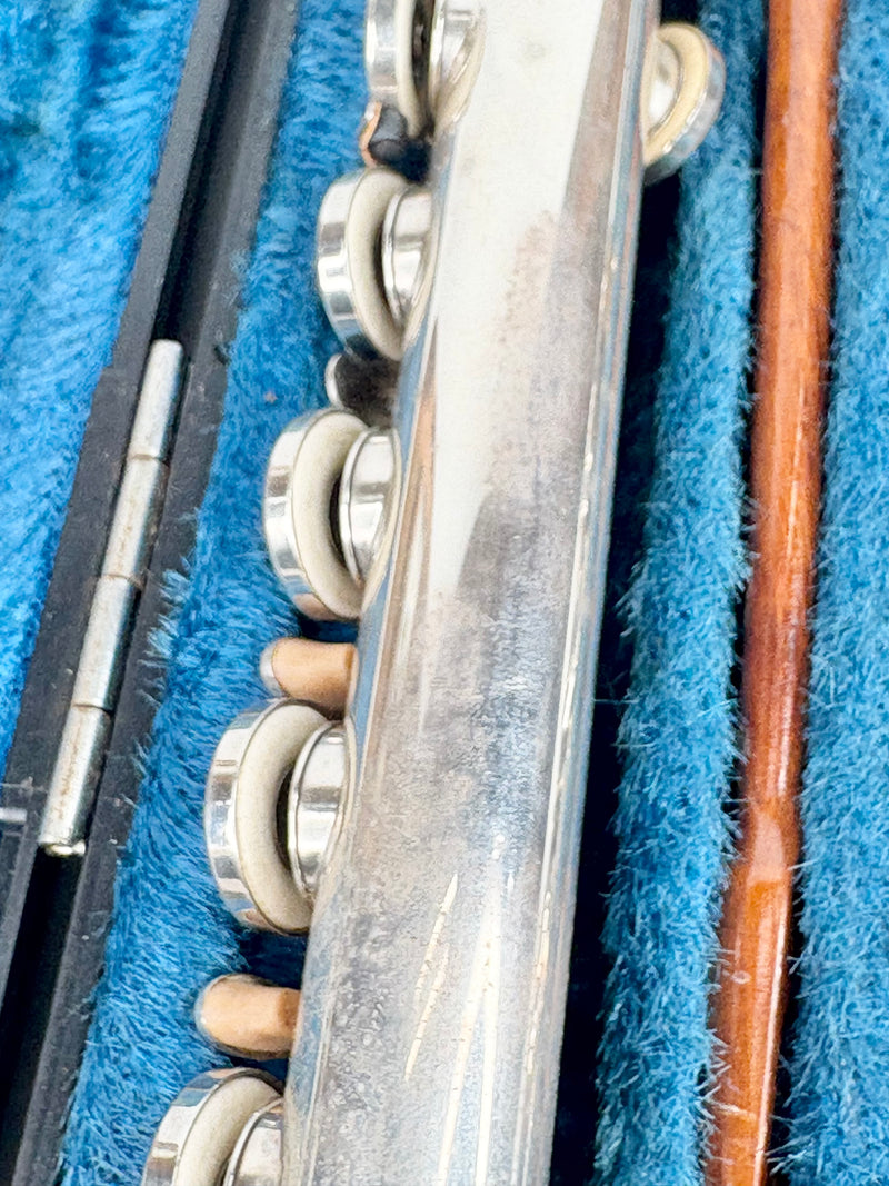 Vintage Yamaha YFL-24S Silver Plated Flute