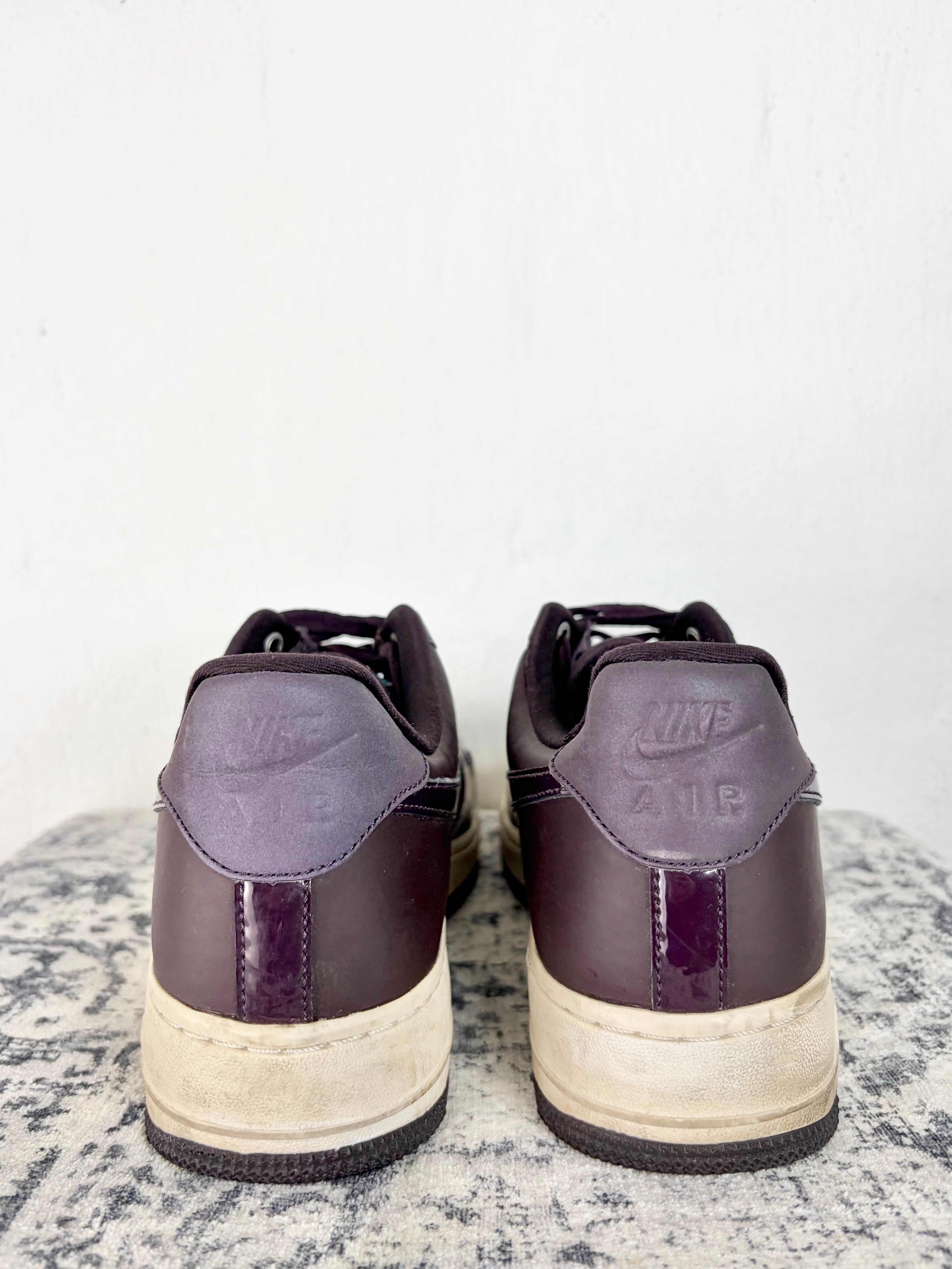 Ruby Rose x Nike Port Wine Patent Air Force 1 - EU42.5