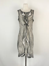 Areline Paris Faded Charcoal Tunic Dress - AU10