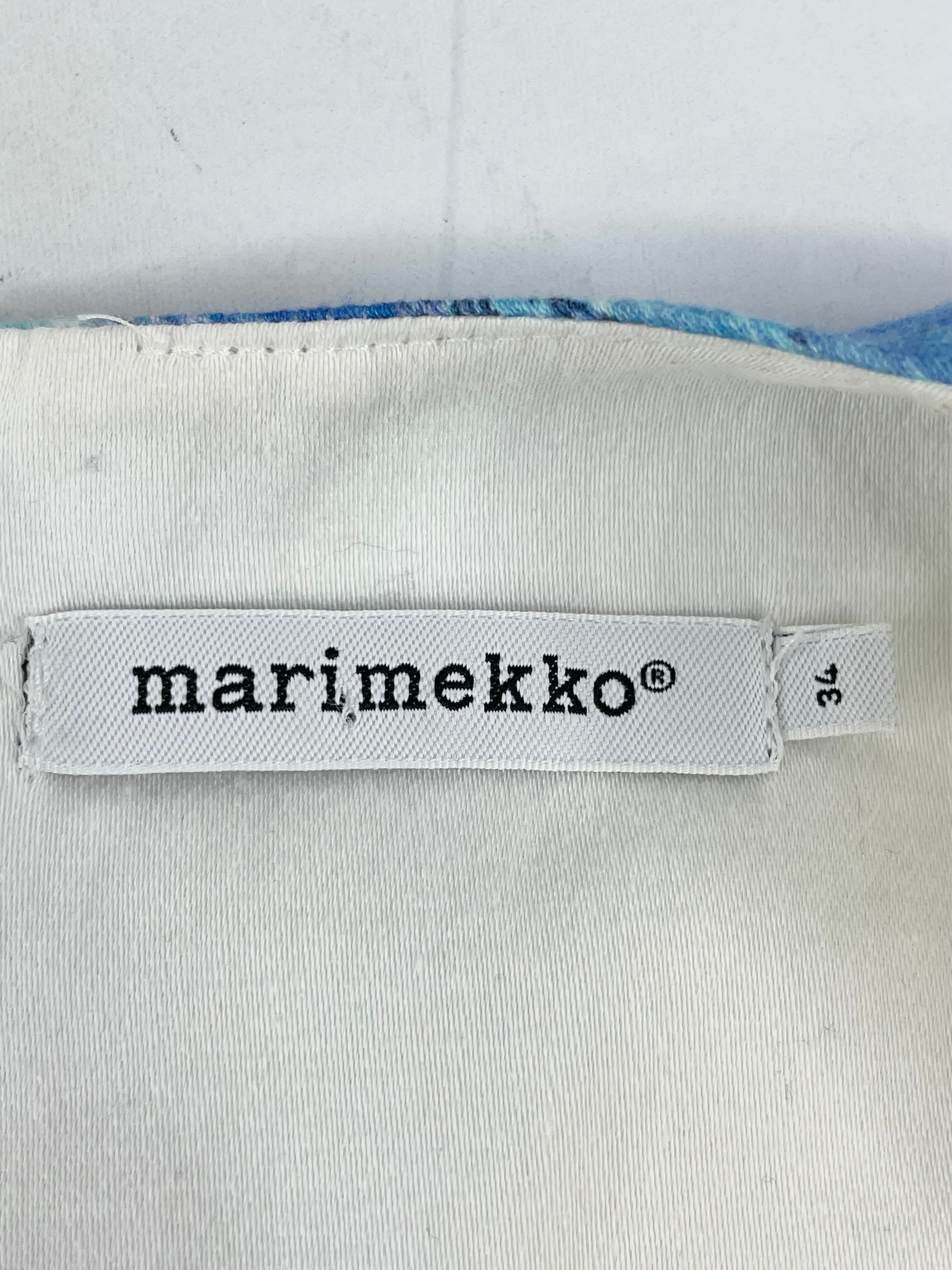 Marimekko Watercolour 'Hiisi' Shift Dress - AU6/8