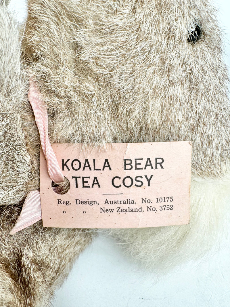 Vintage Koala Furred Tea Cosy