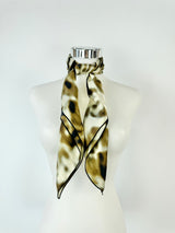 Just Cavalli Marble Pattern Square Scarf