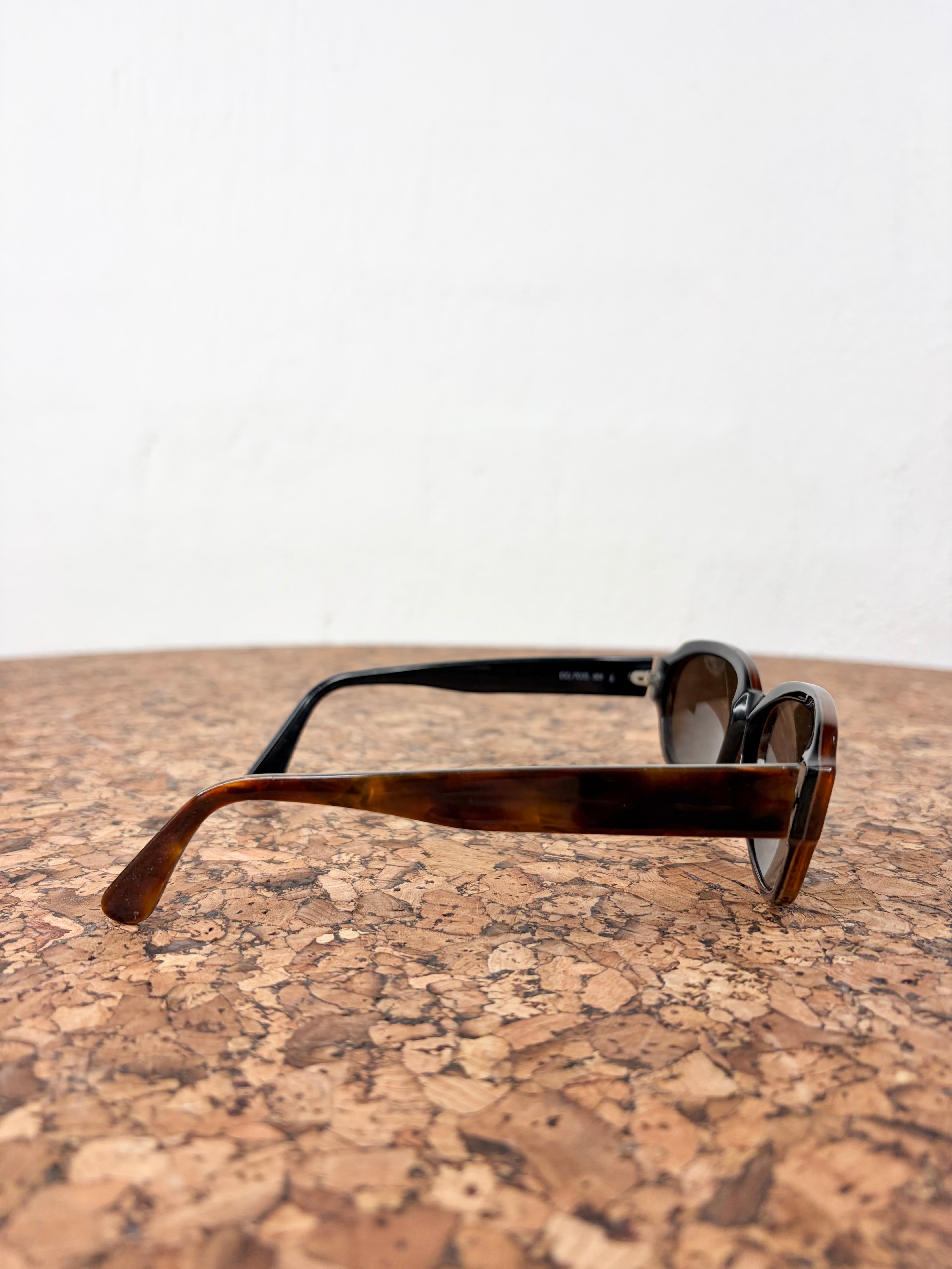 Dolce & Gabbana Deep Amber Tortoiseshell Prescription Sunglasses