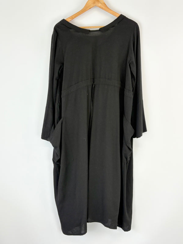Barbara Lang Black Long Sleeve Tunic Dress - AU10