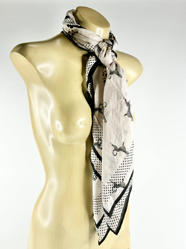 Baum & Pferdgarten Silk Cheetah Pattern Scarf