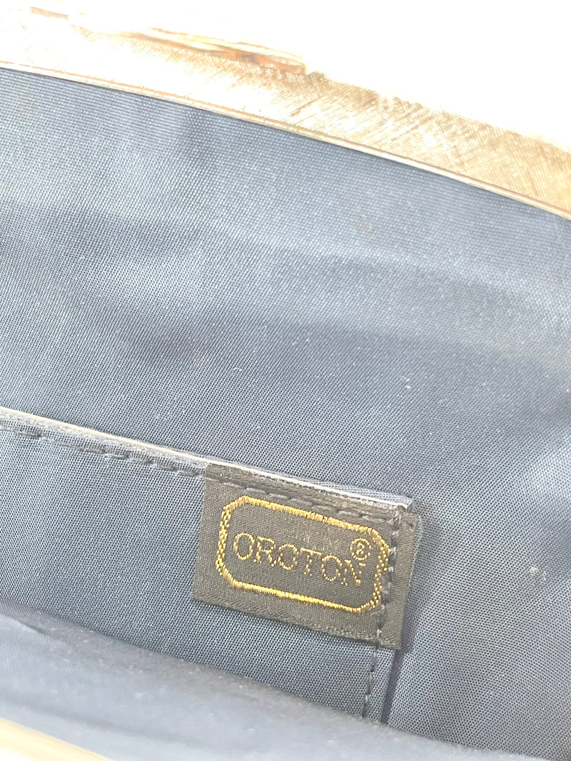 Oroton Glomesh White Handbag
