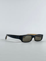 Dolce & Gabbana 90s Vintage Black DG2004 Sunglasses