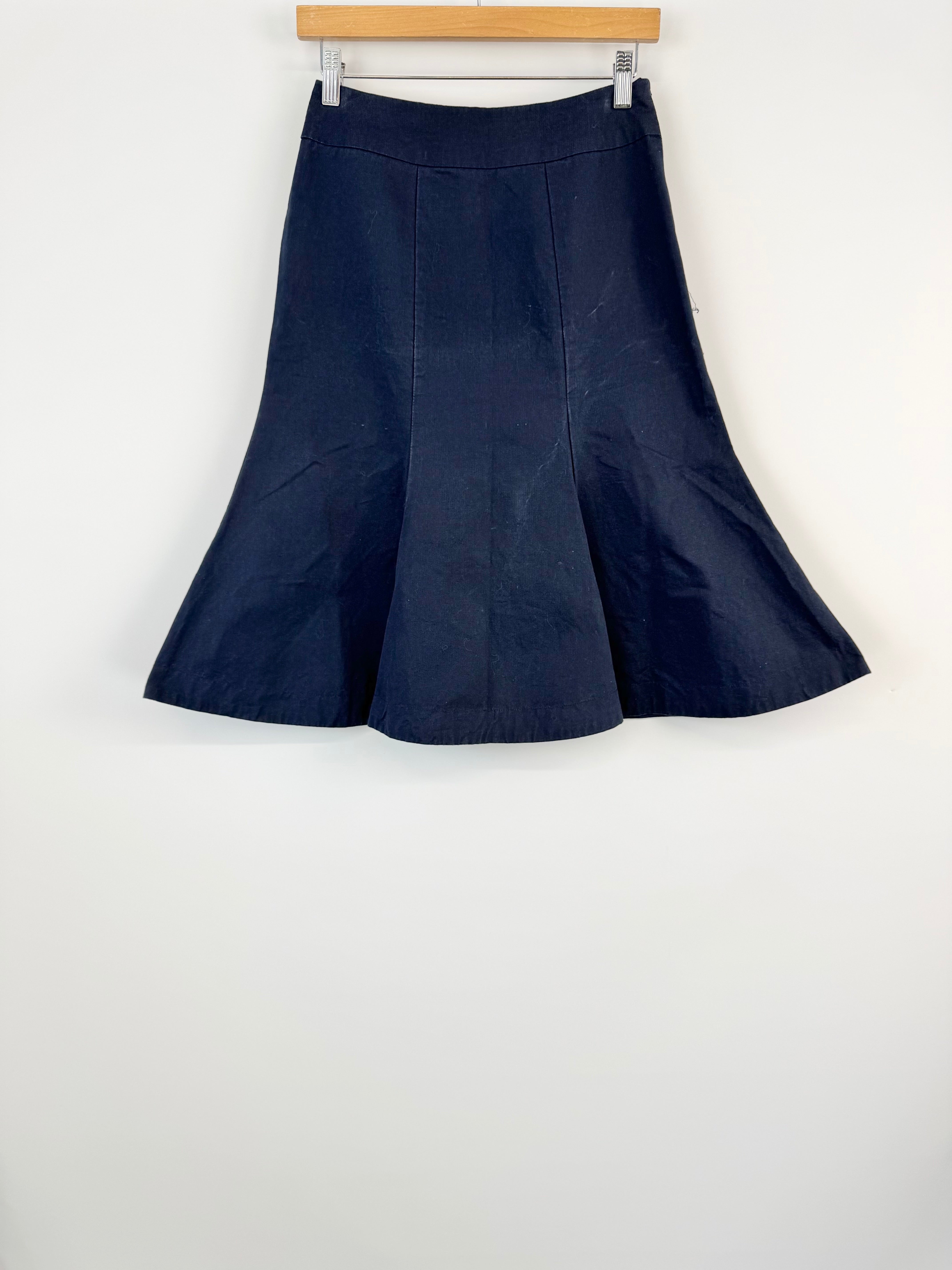 Alpha60 Navy Bell Skirt - AU6/8