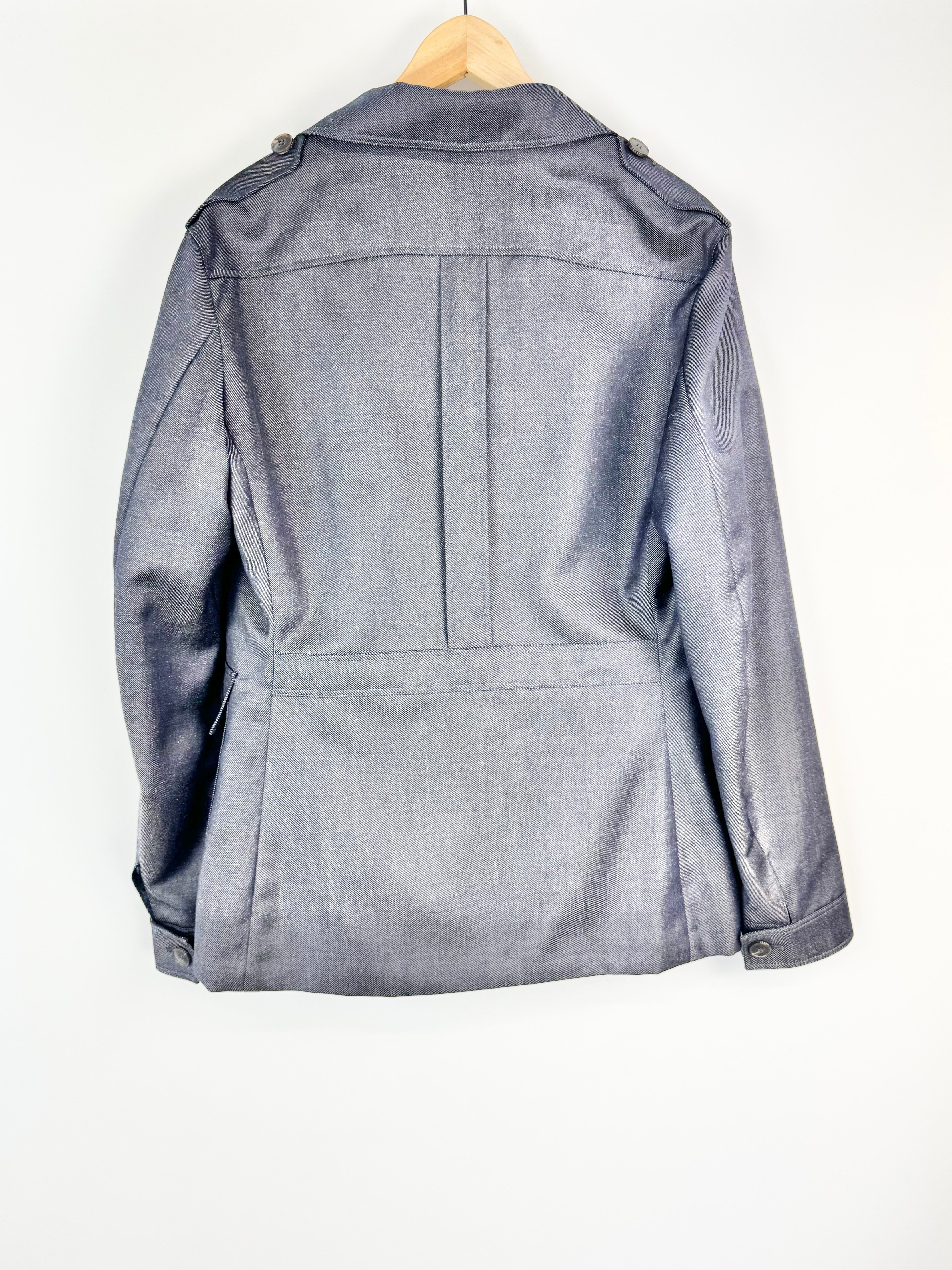 Gucci Wool Tailored Military Style Utility Jacket – 50