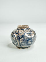 Antique Blue Cracked Glaze Jarlet