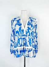Once / Was Blue & White Floral Blouse - AU6/8