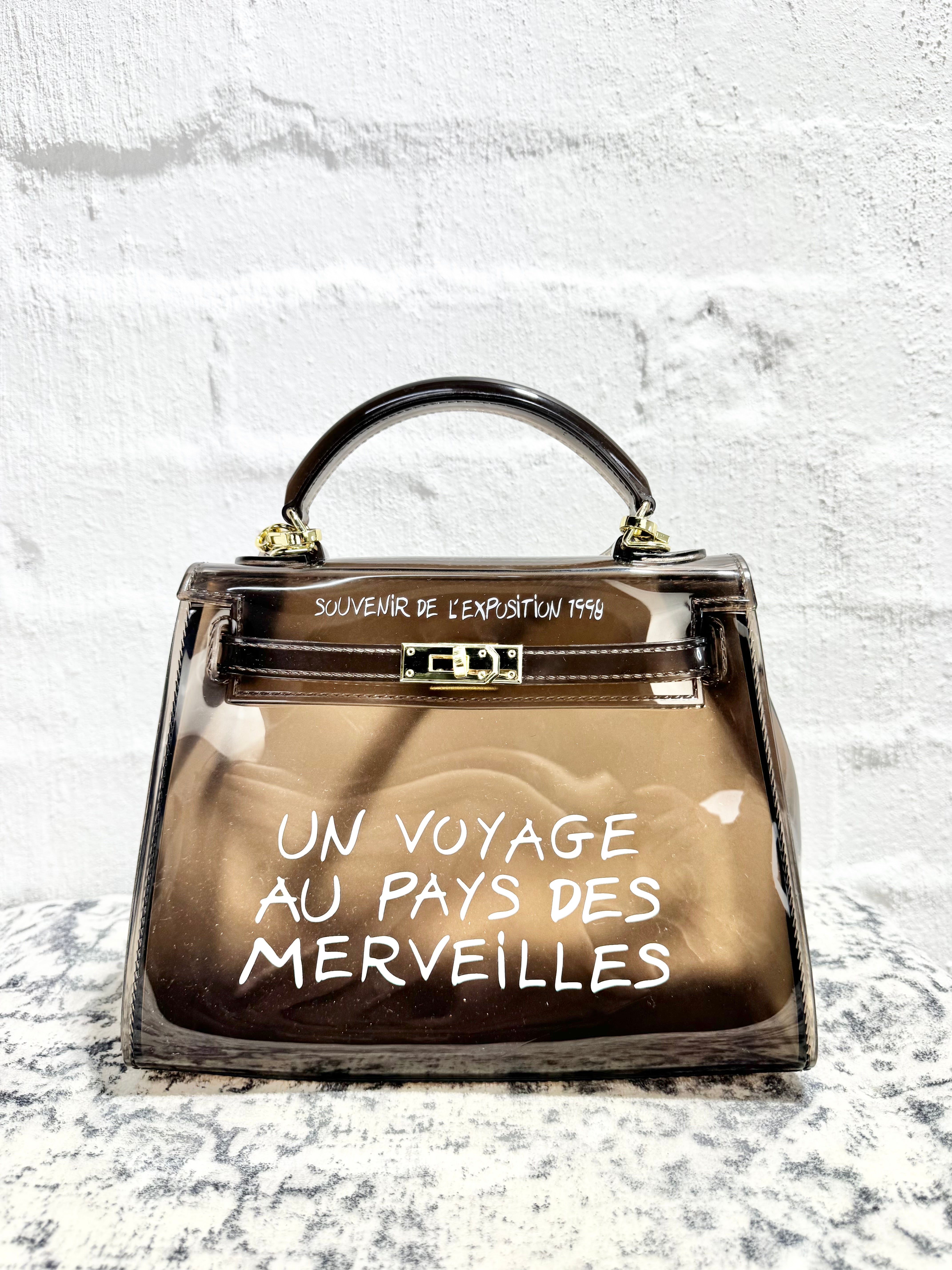 Grey Jelly 'Un Voyage au Pays Des Merveilles' Mini Bag