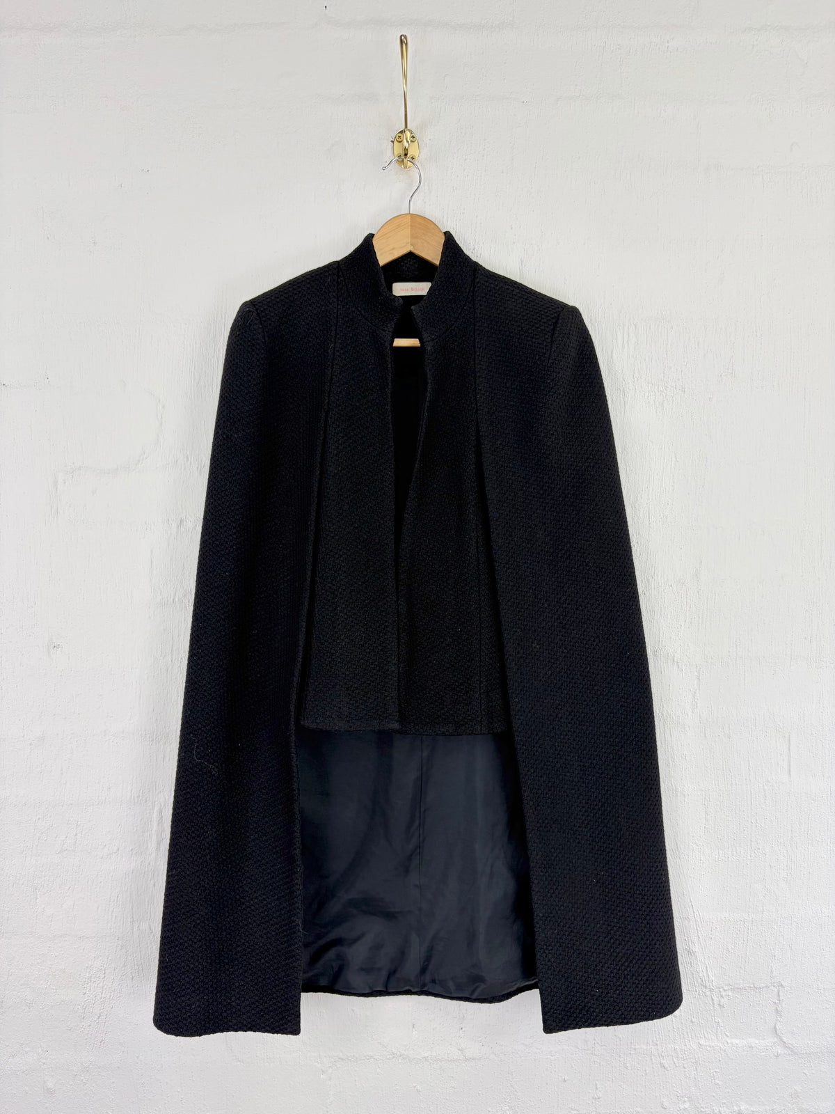 Sass & Bide Long Wool Cloak - AU8/10