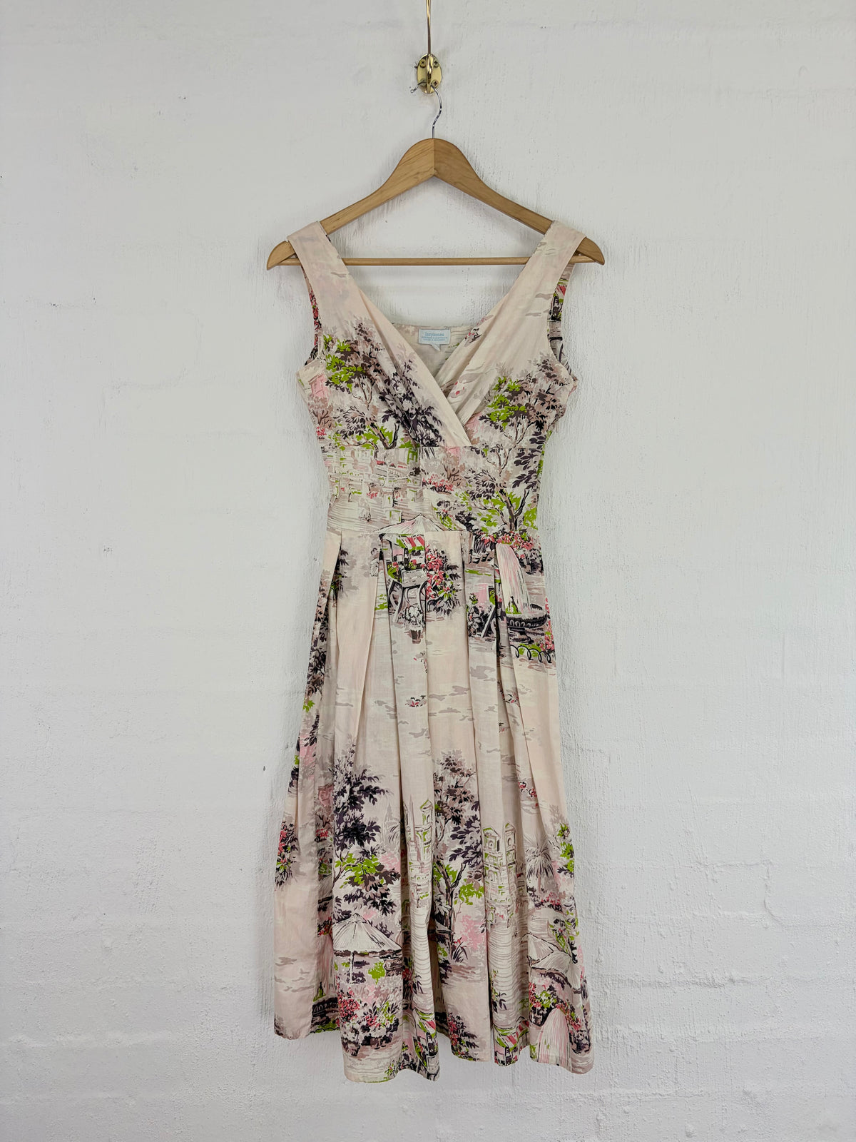 Lazybones Retro Style Cotton Sun Dress - AU8/10