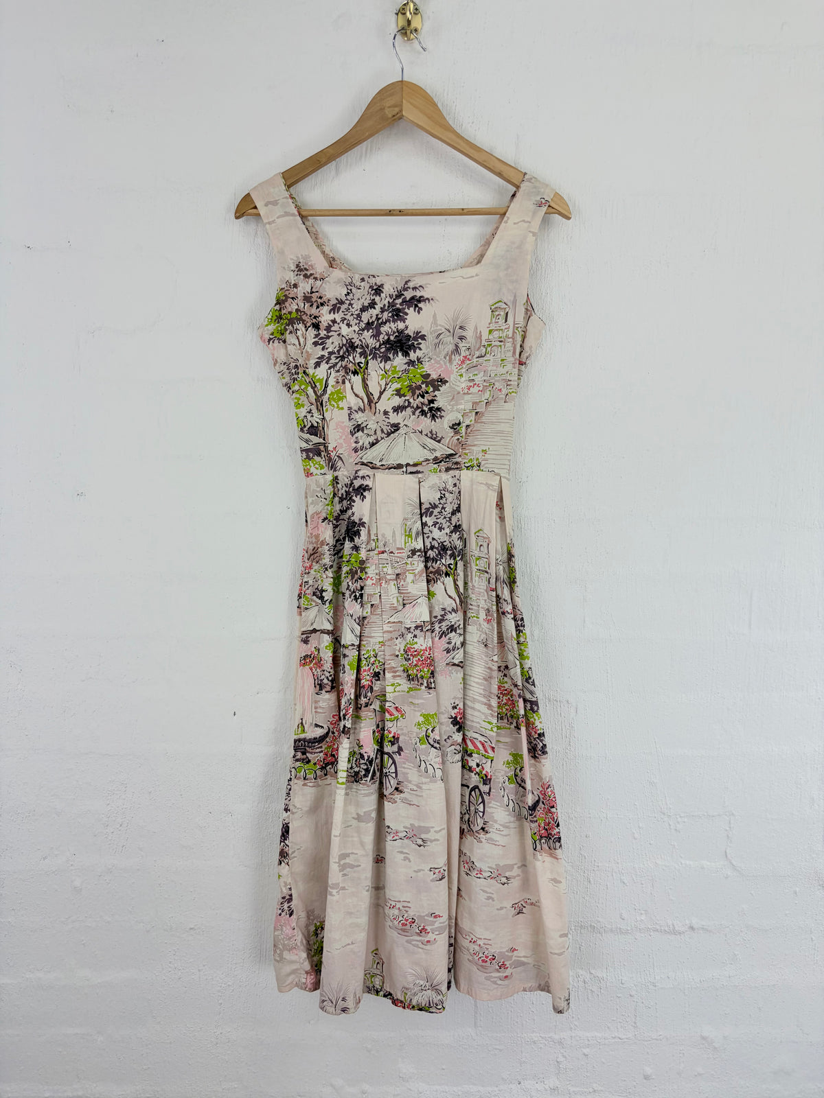 Lazybones Retro Style Cotton Sun Dress - AU8/10