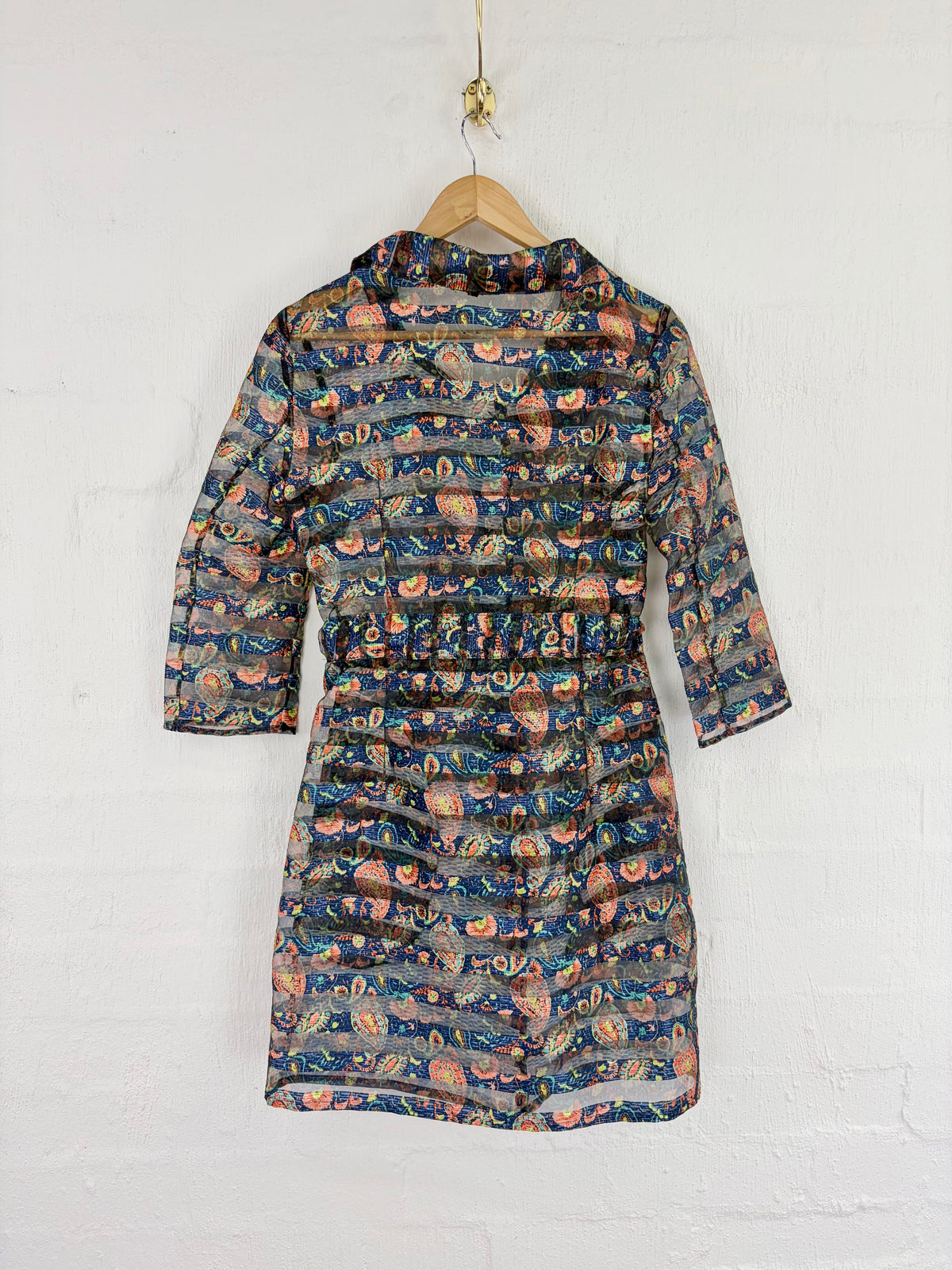 Golevi Striped Mulicolour Dress - AU10