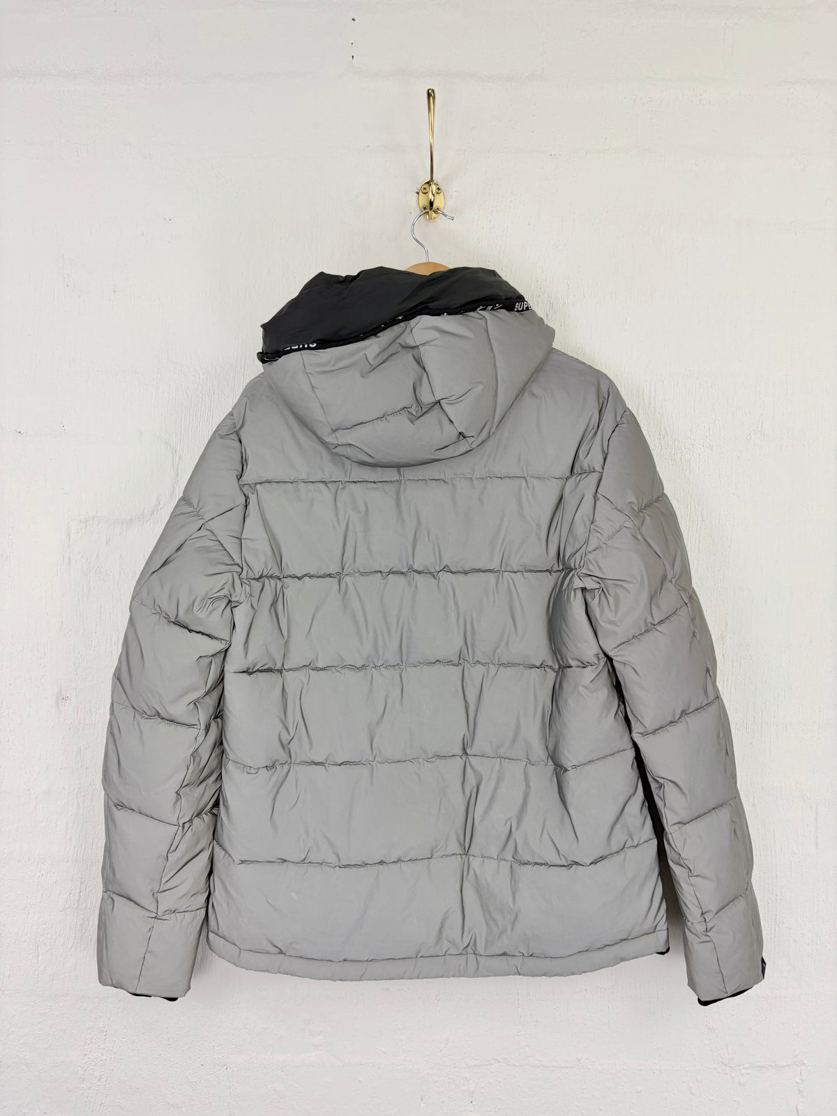 SUPERDRY Reflective Puffer Jacket - L