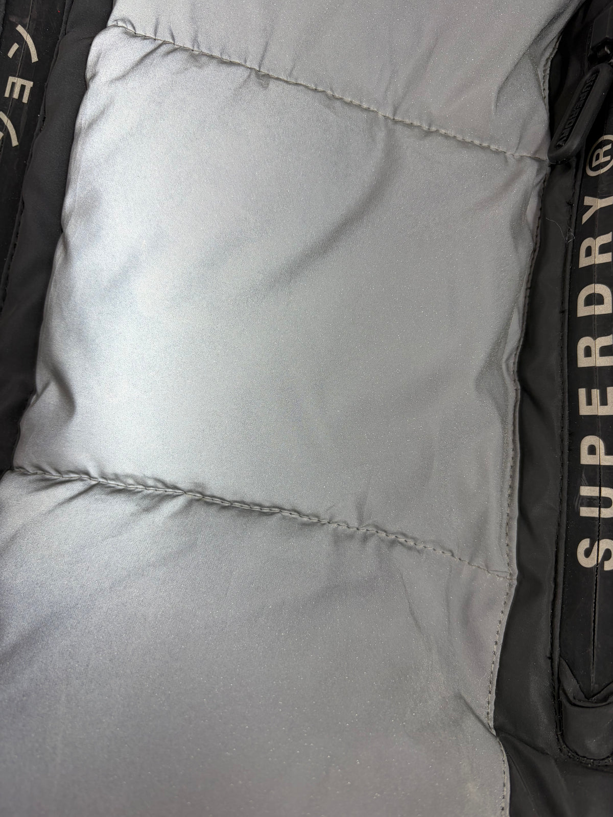 SUPERDRY Reflective Puffer Jacket - L
