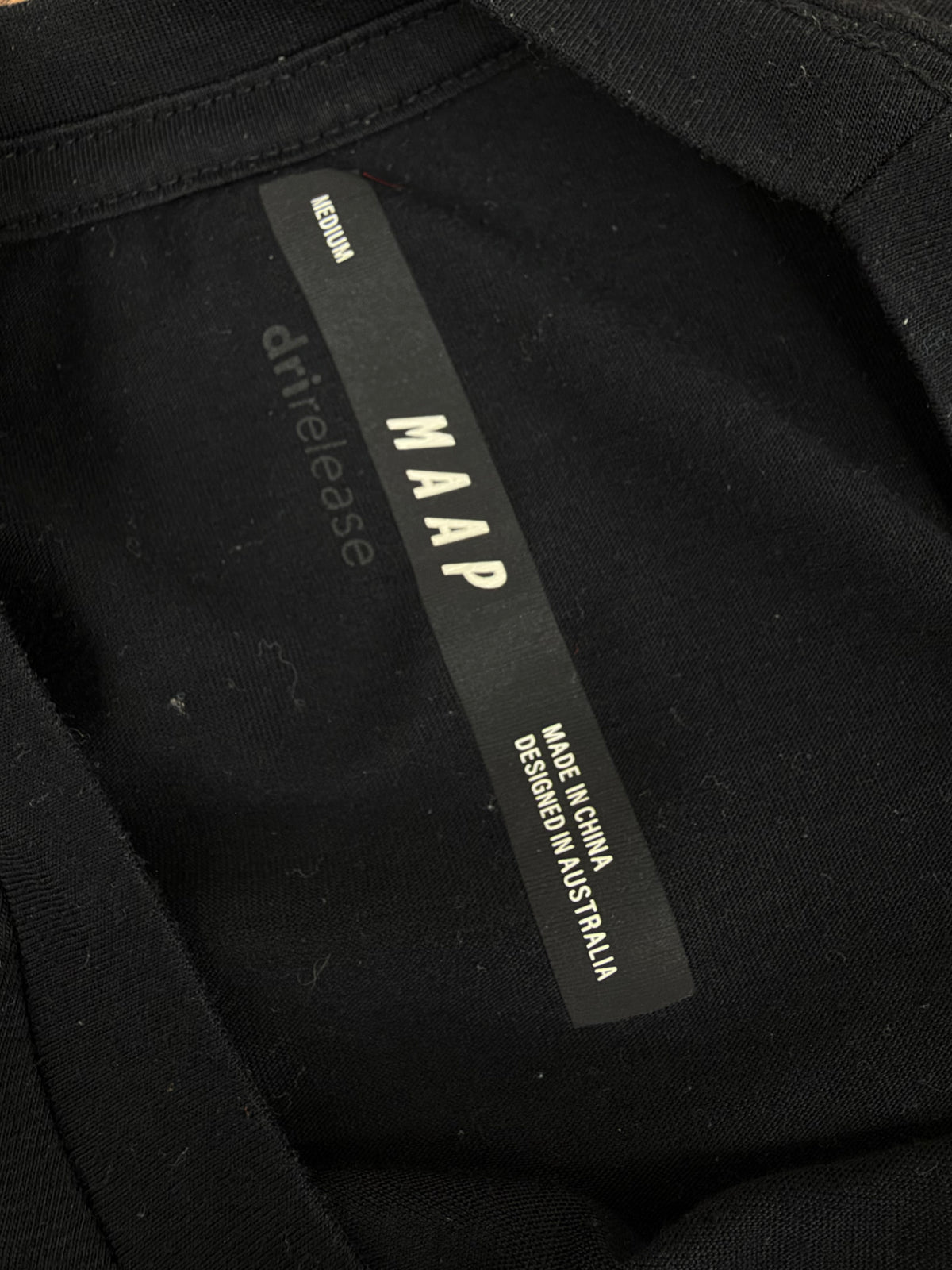 P.A.M x MAAP Black Long Sleeve T-Shirt - M