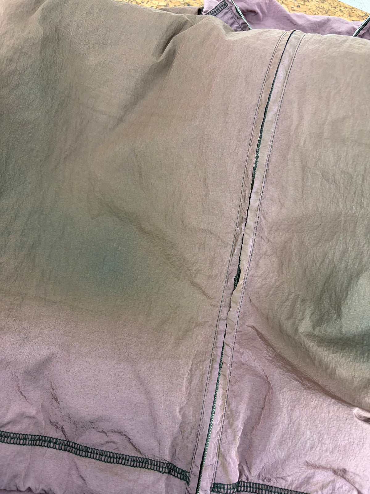 Aries Dark Olive 'Spruzzo' Windcheater Jacket - M