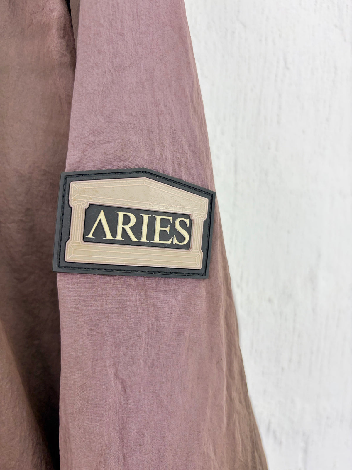 Aries Dark Olive 'Spruzzo' Windcheater Jacket - M