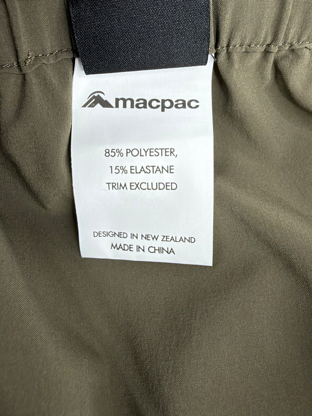 Macpac Khaki Breezy Mini Skirt - AU12