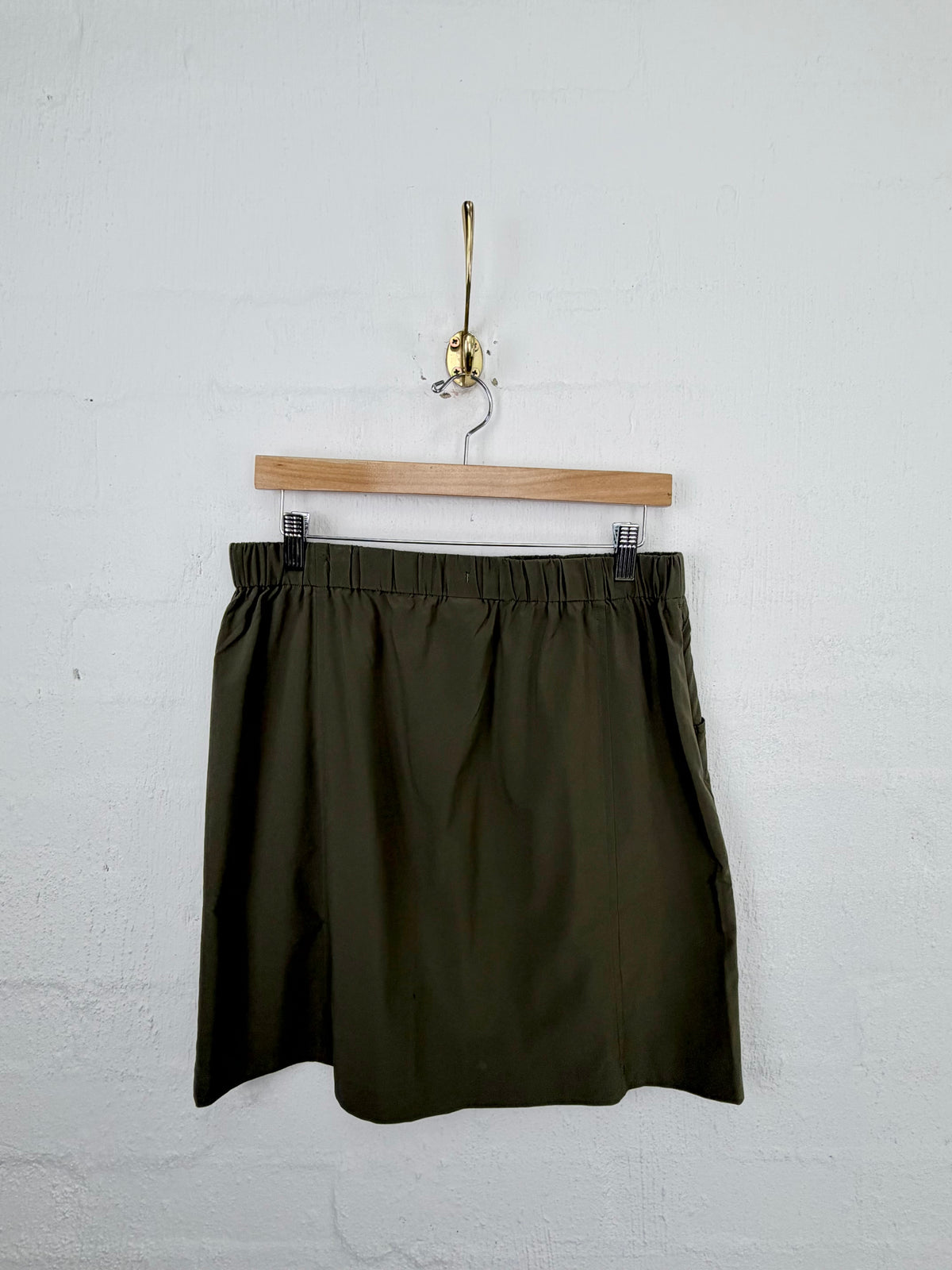 Macpac Khaki Breezy Mini Skirt - AU12
