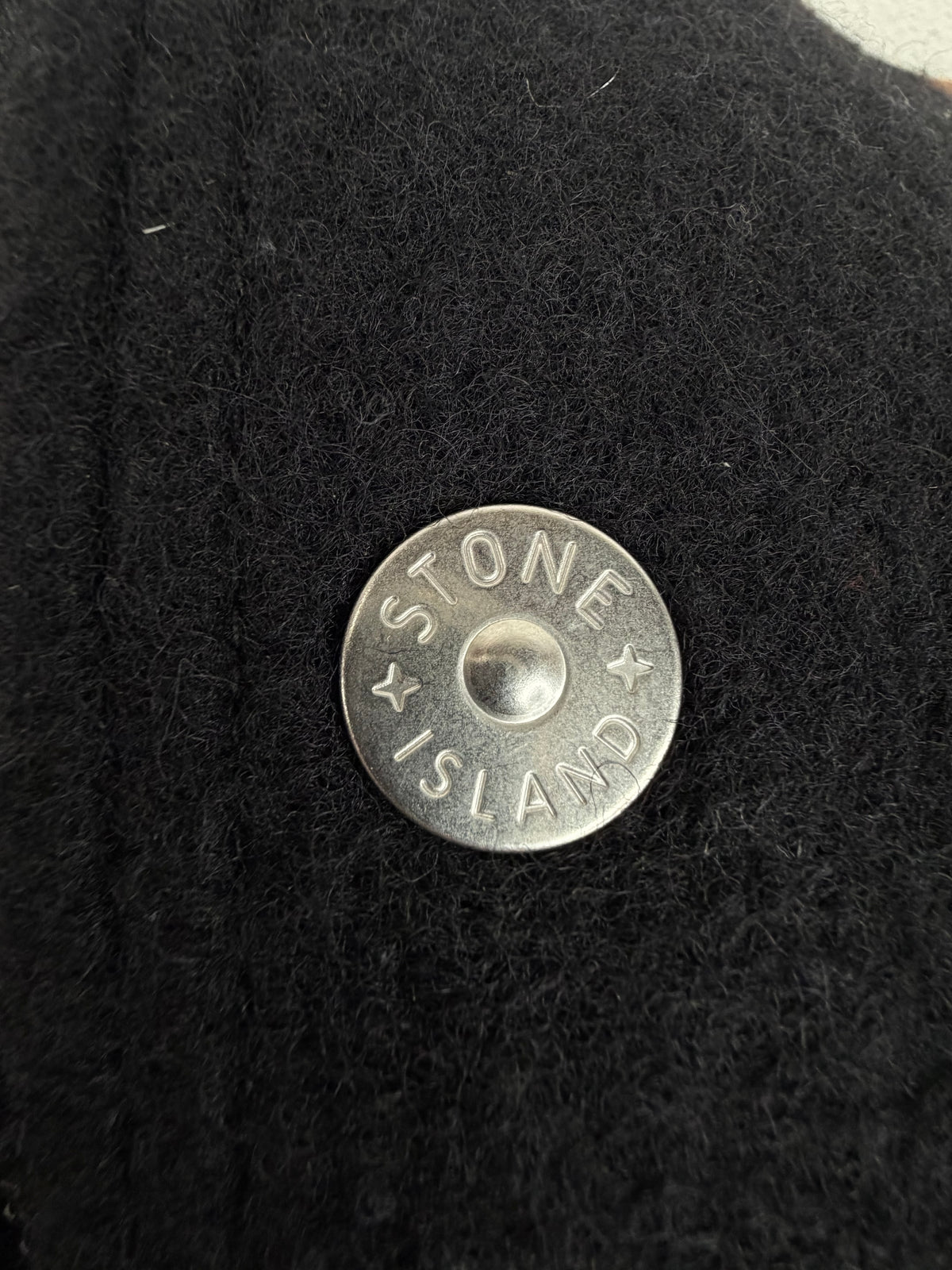 Rare Stone Island Shadow Project Black 'Lana Cotta 4L' Vest - M