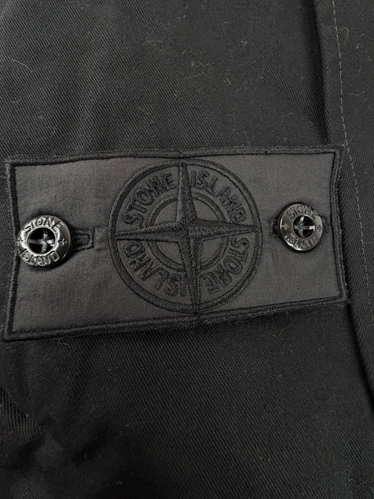 Rare Stone Island Shadow Project Black 'Lana Cotta 4L' Vest - M