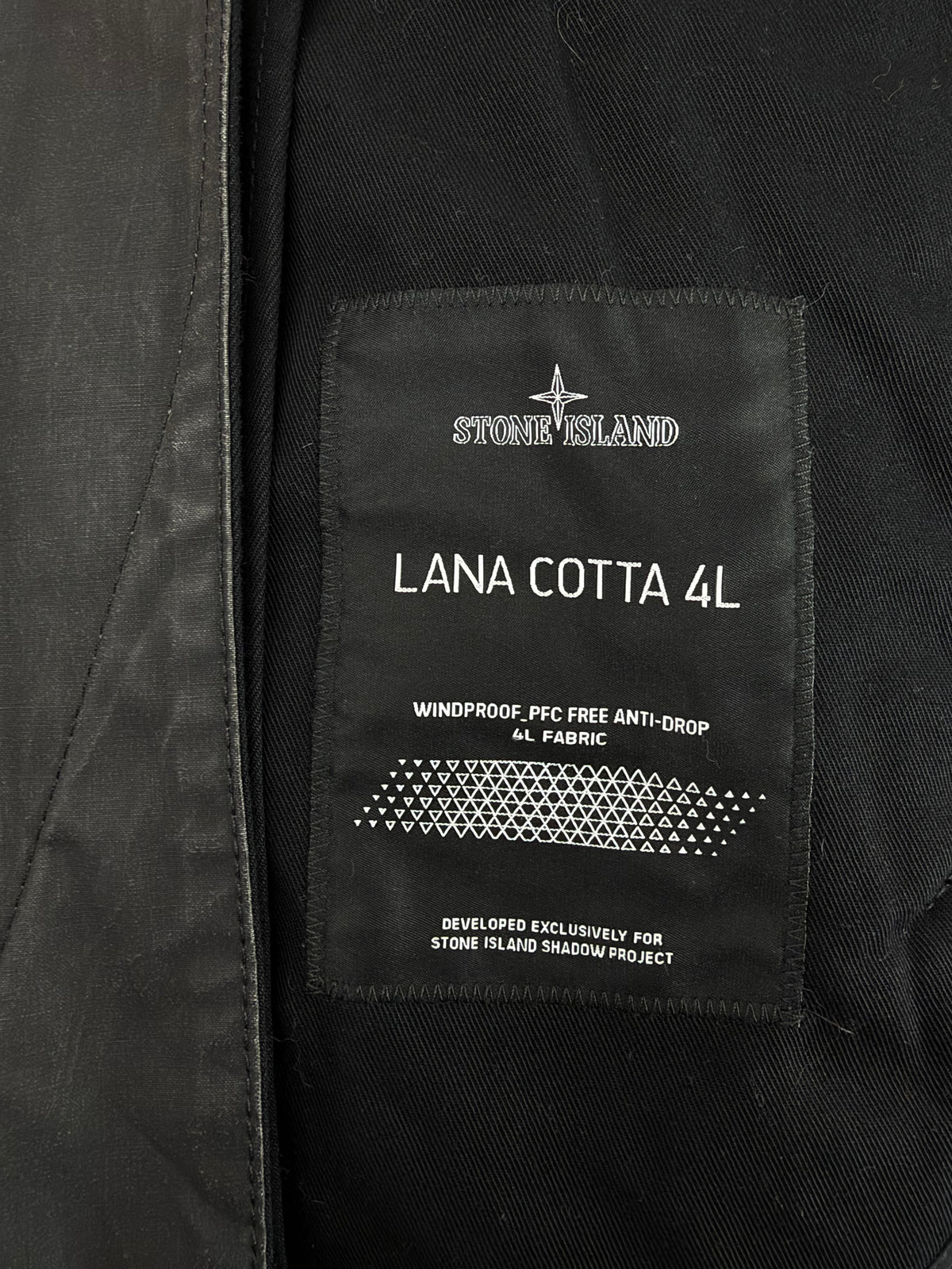 Rare Stone Island Shadow Project Black 'Lana Cotta 4L' Vest - M