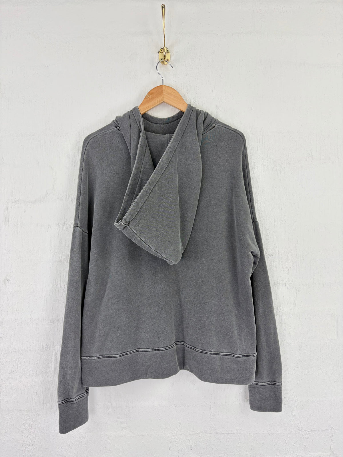 Camilla and Marc 'Thames' Washed Charcoal Hoodie - AU10