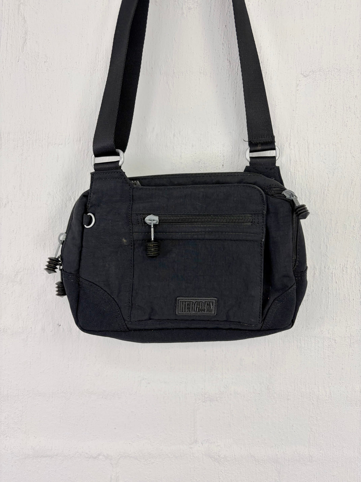 90s era Hedgren Black Crossbody Bag