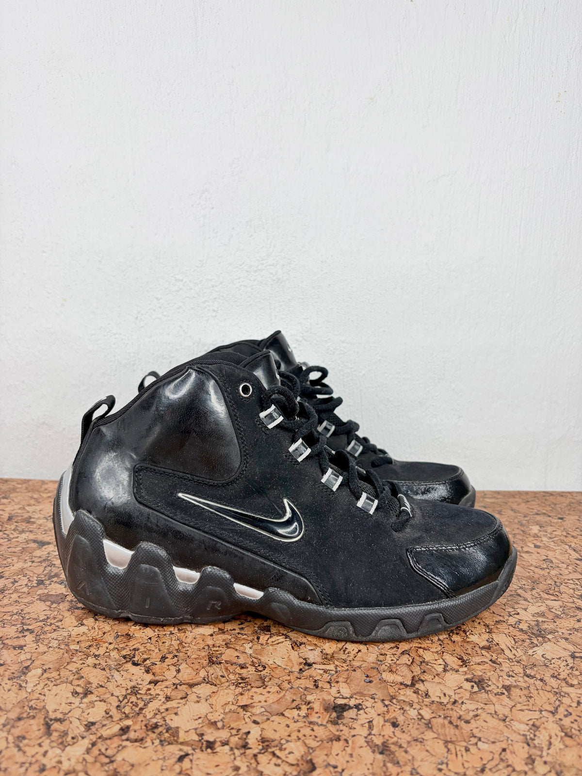 Y2K Black Nike Flight Shox Basketball Sneakers - EU42