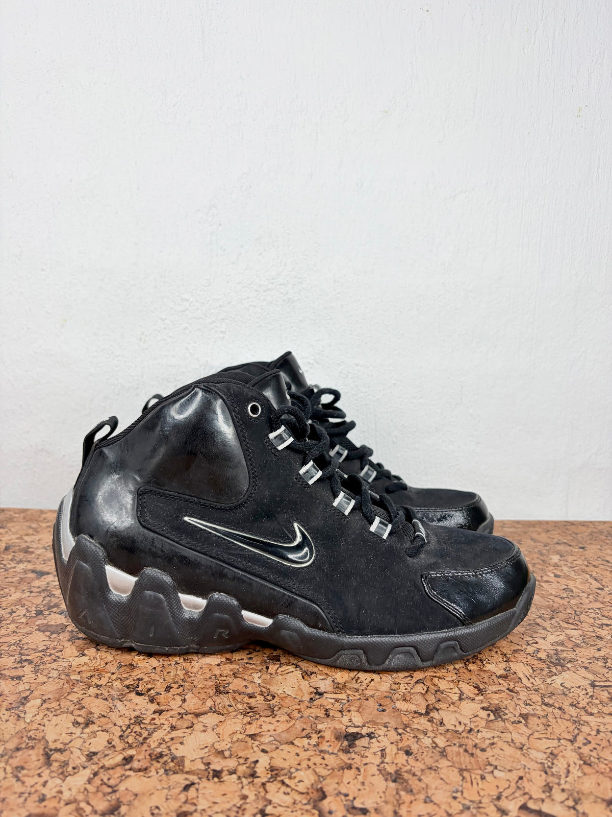 Y2K Black Nike Flight Shox Basketball Sneakers - EU42