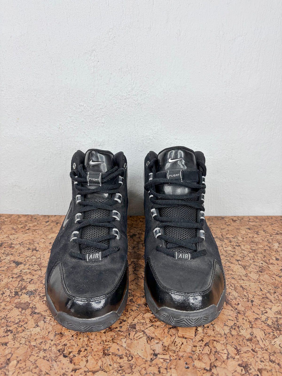 Y2K Black Nike Flight Shox Basketball Sneakers - EU42