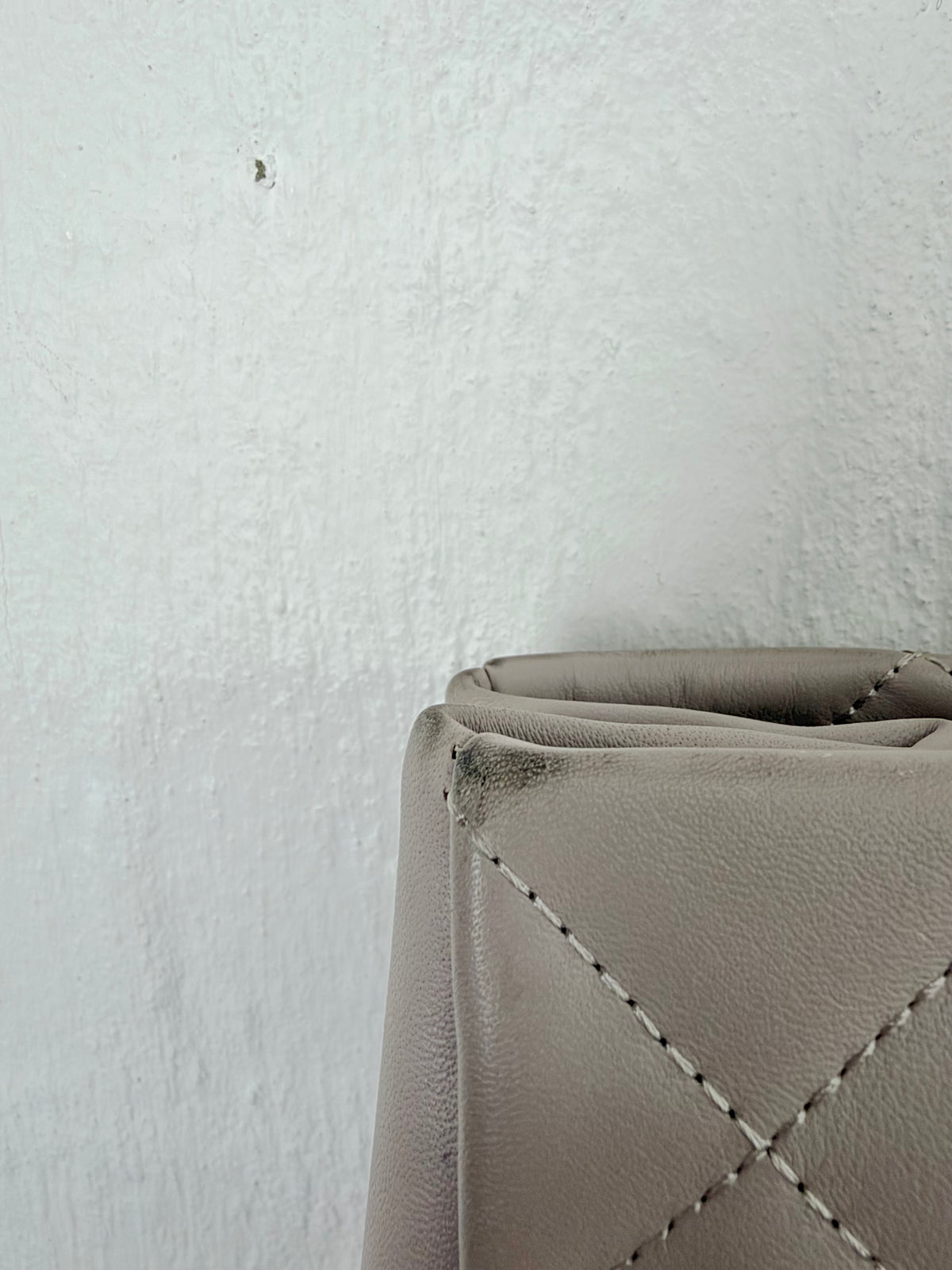 Kate Spade Dove Grey Quilted Shoulder Bag